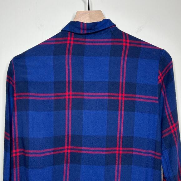 Trafaluc Zara Plaid Button Up Shirt Size S - Picture 7 of 9